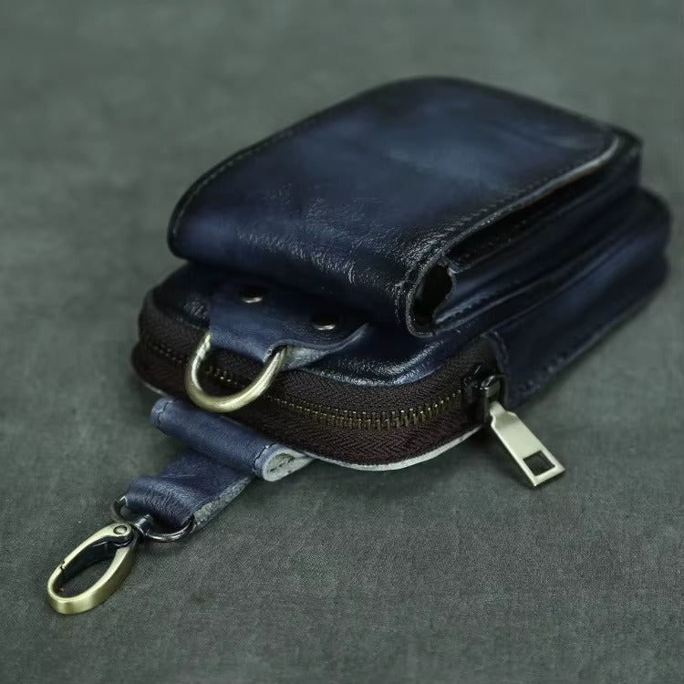 Stoere Leren Heuptas voor Heren