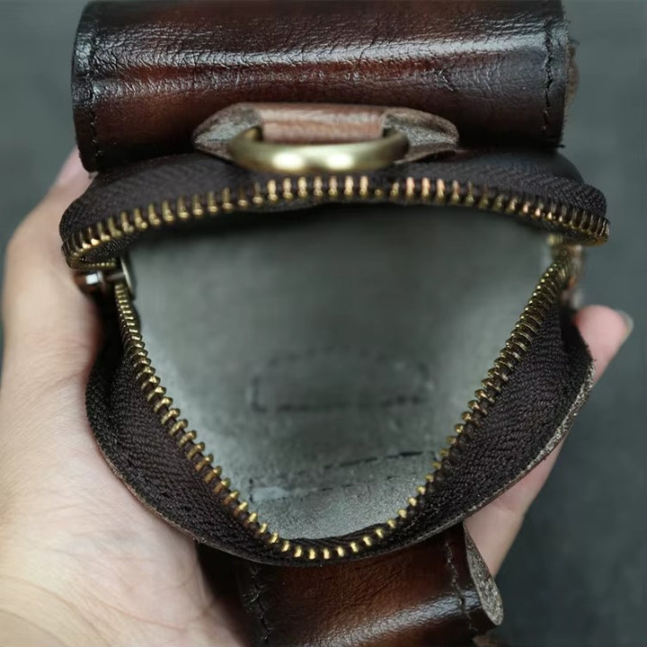 Stoere Leren Heuptas voor Heren