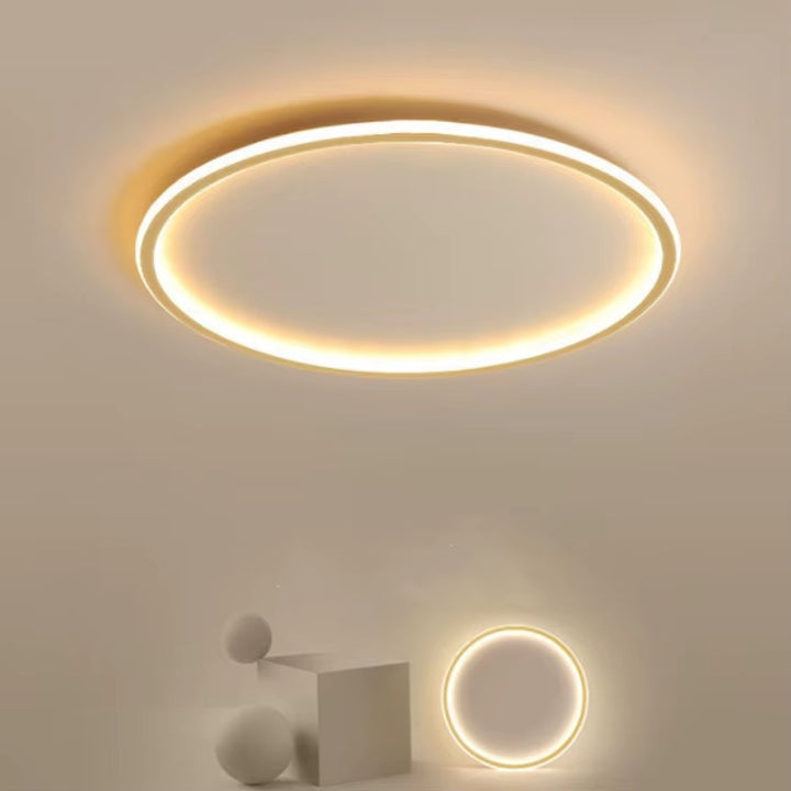 Scandinavische Ronde LED Plafondlamp - Elegant Design