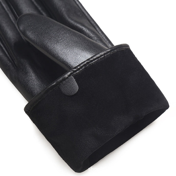 Vintage Leren Handschoenen - Stijlvol & Warm