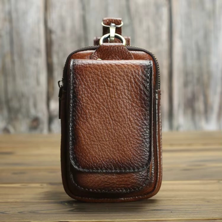 Stoere Leren Heuptas voor Heren