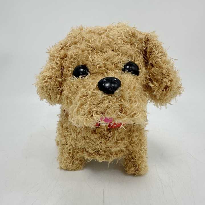"Interactieve pluche robot hondenspeeltje, schattige levensechte puppy met zachte pluche, ideaal voor kinderen en volwassenen