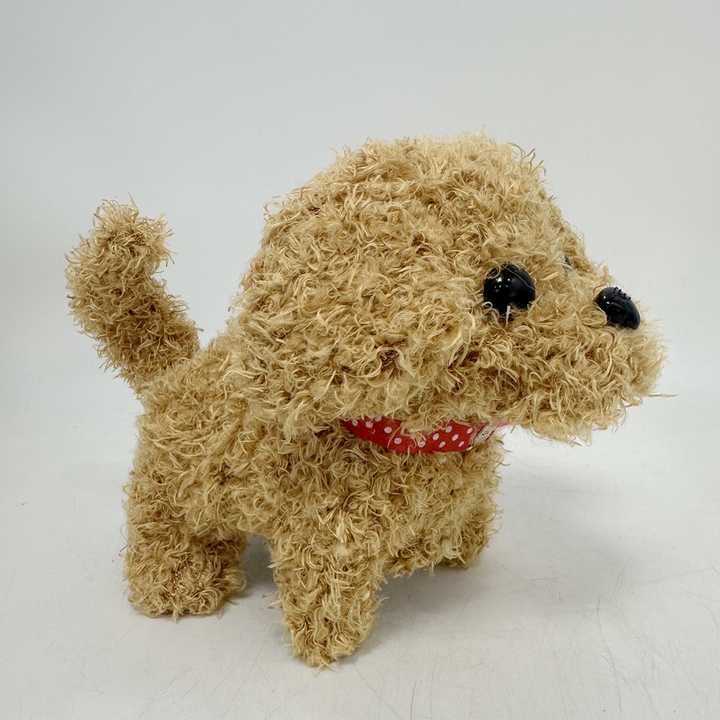 "Interactieve pluche robot hondenspeeltje, schattige levensechte puppy met zachte pluche, ideaal voor kinderen en volwassenen