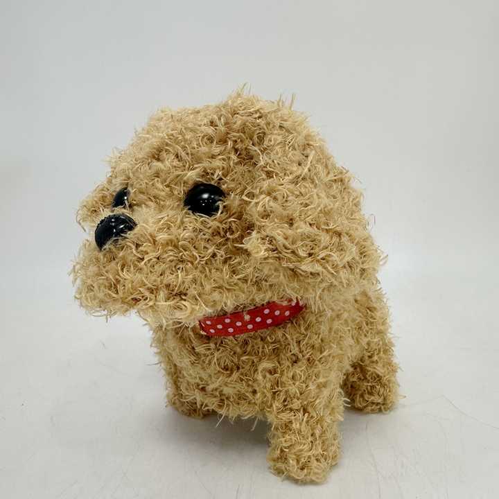 "Interactieve pluche robot hondenspeeltje, schattige levensechte puppy met zachte pluche, ideaal voor kinderen en volwassenen