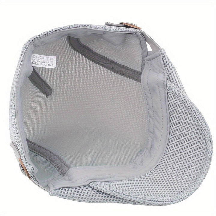 Klassieke herenpet met ademend mesh, lichtgewicht en stijlvol ontwerp, perfect voor de zomer. Ideaal voor casual outfits.
