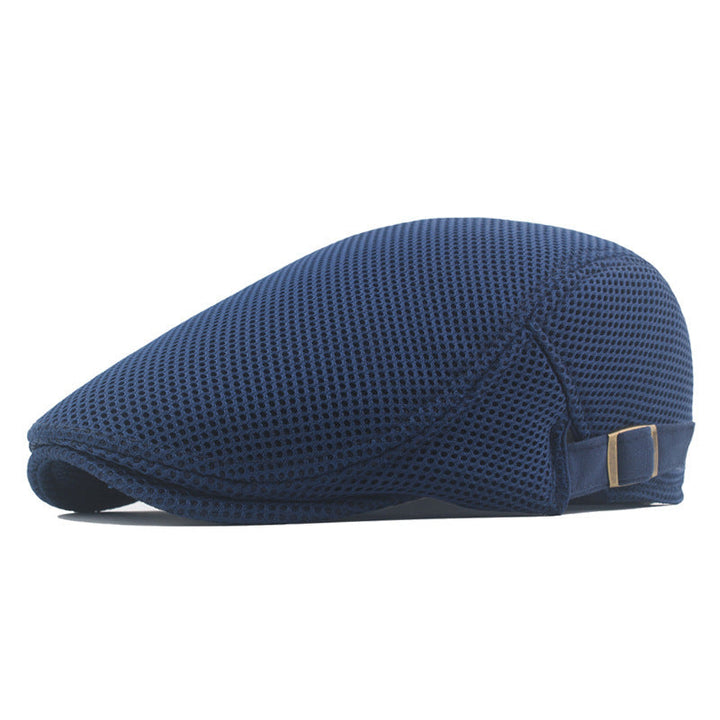 Klassieke herenpet met ademend mesh, lichtgewicht en stijlvol ontwerp, perfect voor de zomer. Ideaal voor casual outfits.