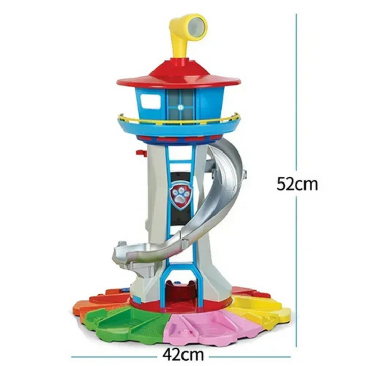 "Kleurrijke educatieve speeltoren voor kinderen, duurzaam en interactief speelgoed voor creatief spel en avontuur."