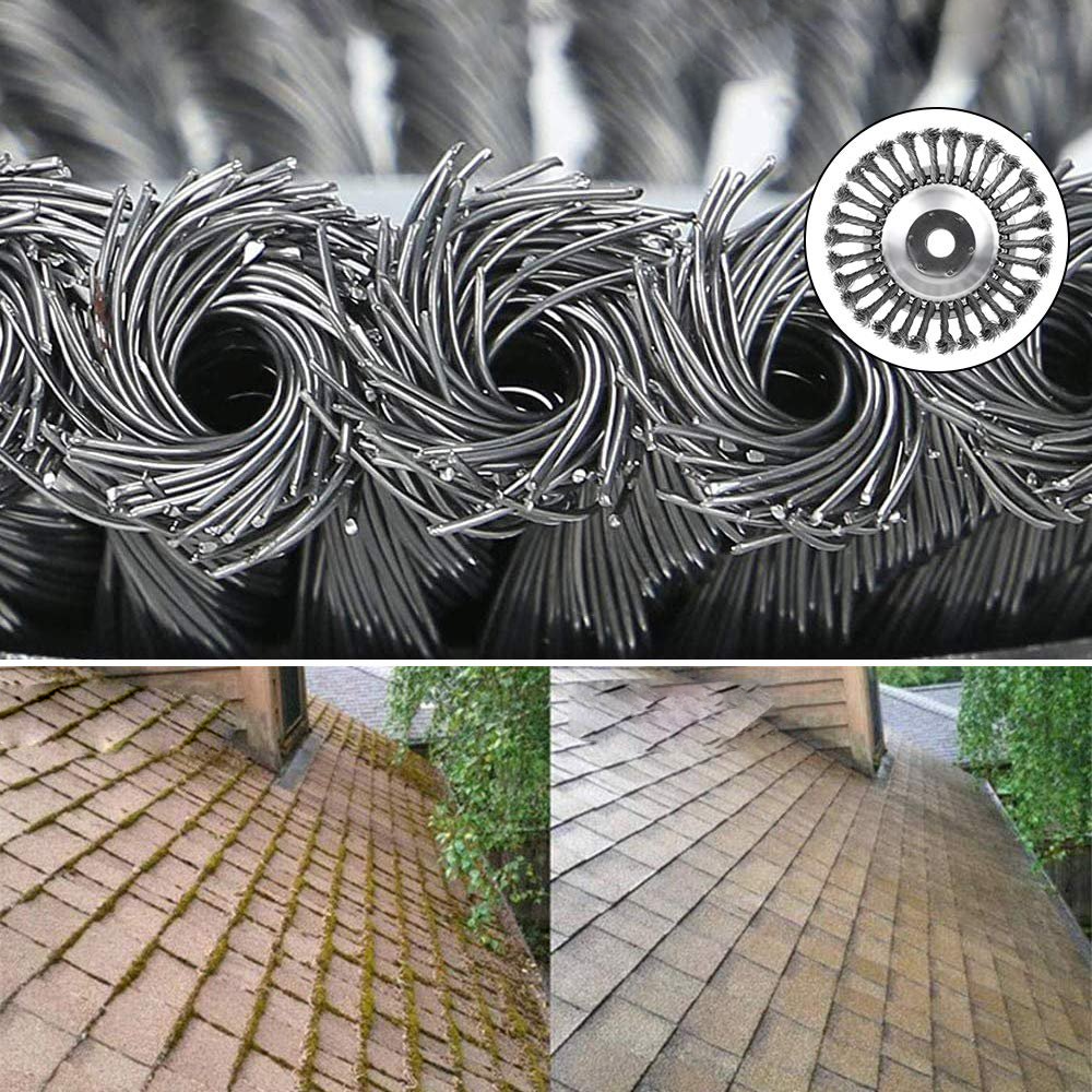 "Krachtige indestructible trimmer met stalen draad voor effectief onkruidbeheer, ideaal voor gazons en paden onderhouden."