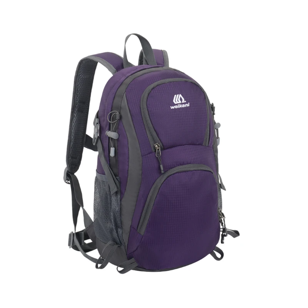 "Lichte multicolor rugzak voor dames, waterdicht en duurzaam, ideaal voor outdoor activiteiten, met comfortabel rugsysteem."