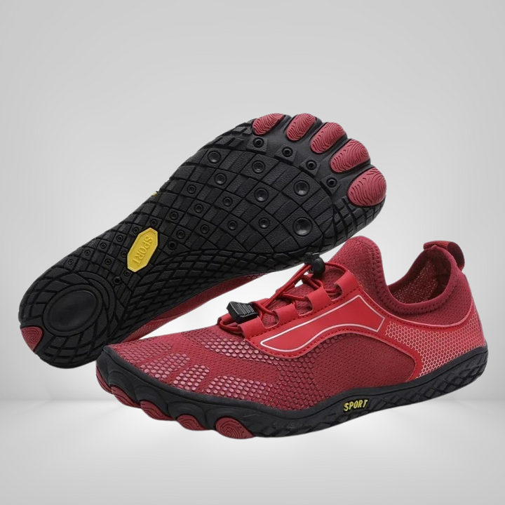 "Lichtgewicht, ademende AquaFlex waterschoenen met sneldrogend stretchmateriaal en antislip zool voor heren en dames"