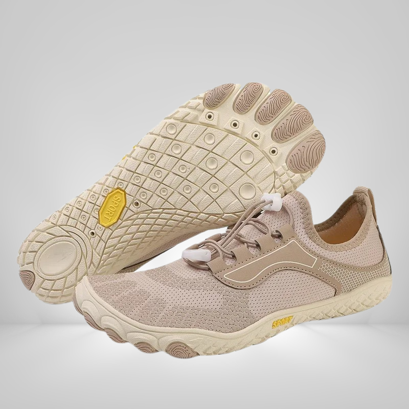 "Lichtgewicht, ademende AquaFlex waterschoenen met sneldrogend stretchmateriaal en antislip zool voor heren en dames"