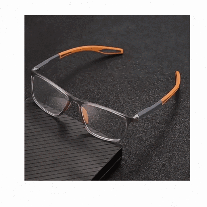 "Lichtgewicht multifocale leesbril voor dames met stijlvol polycarbonaat frame en naadloze zichtovergangen in diverse kleuren