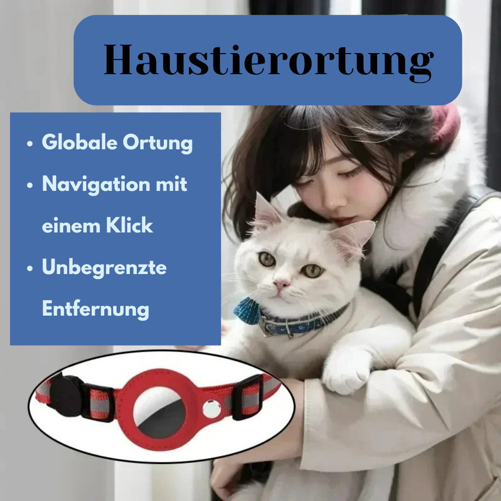 "Lichtgewicht, waterdichte GPS-tracker voor huisdieren met real-time tracking en anti-verliesfunctie, compact en veelzijdig."
