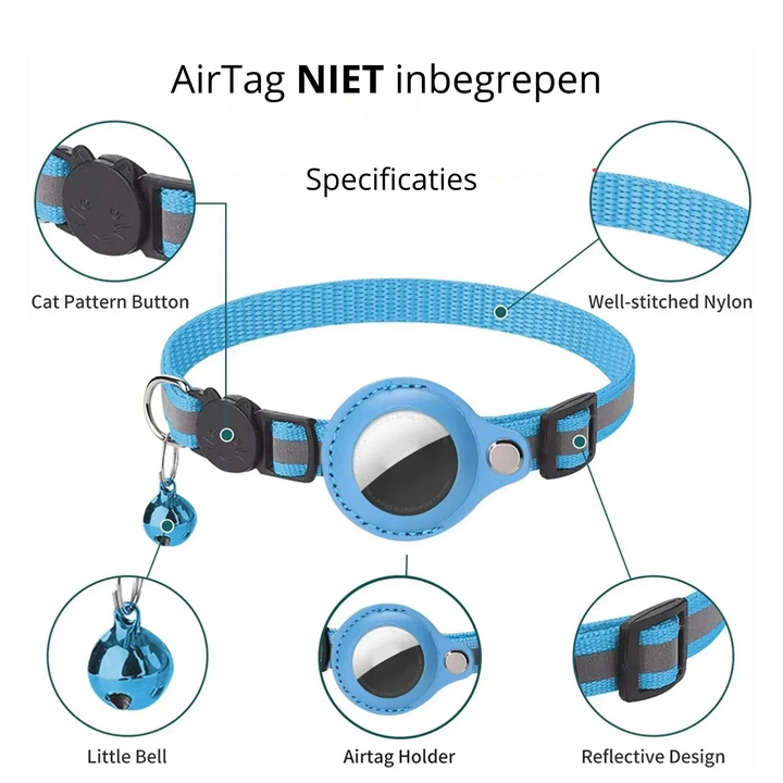 "Lichtgewicht, waterdichte GPS-tracker voor huisdieren met real-time tracking en anti-verliesfunctie, compact en veelzijdig."