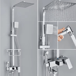 Chroom 4-weg 25cm