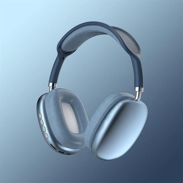 "Luxe hoofdtelefoon met krachtige geluidskwaliteit, elegante zwarte afwerking, comfortabele pasvorm voor urenlang draaggemak.