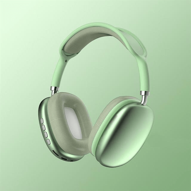 "Luxe hoofdtelefoon met krachtige geluidskwaliteit, elegante zwarte afwerking, comfortabele pasvorm voor urenlang draaggemak.