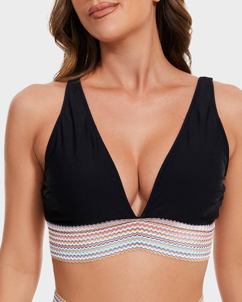 "Lynn corrigerende damesbikini, hoog taillemodel, kleurrijk design, verstelbare bandjes, flatterend en comfortabel."