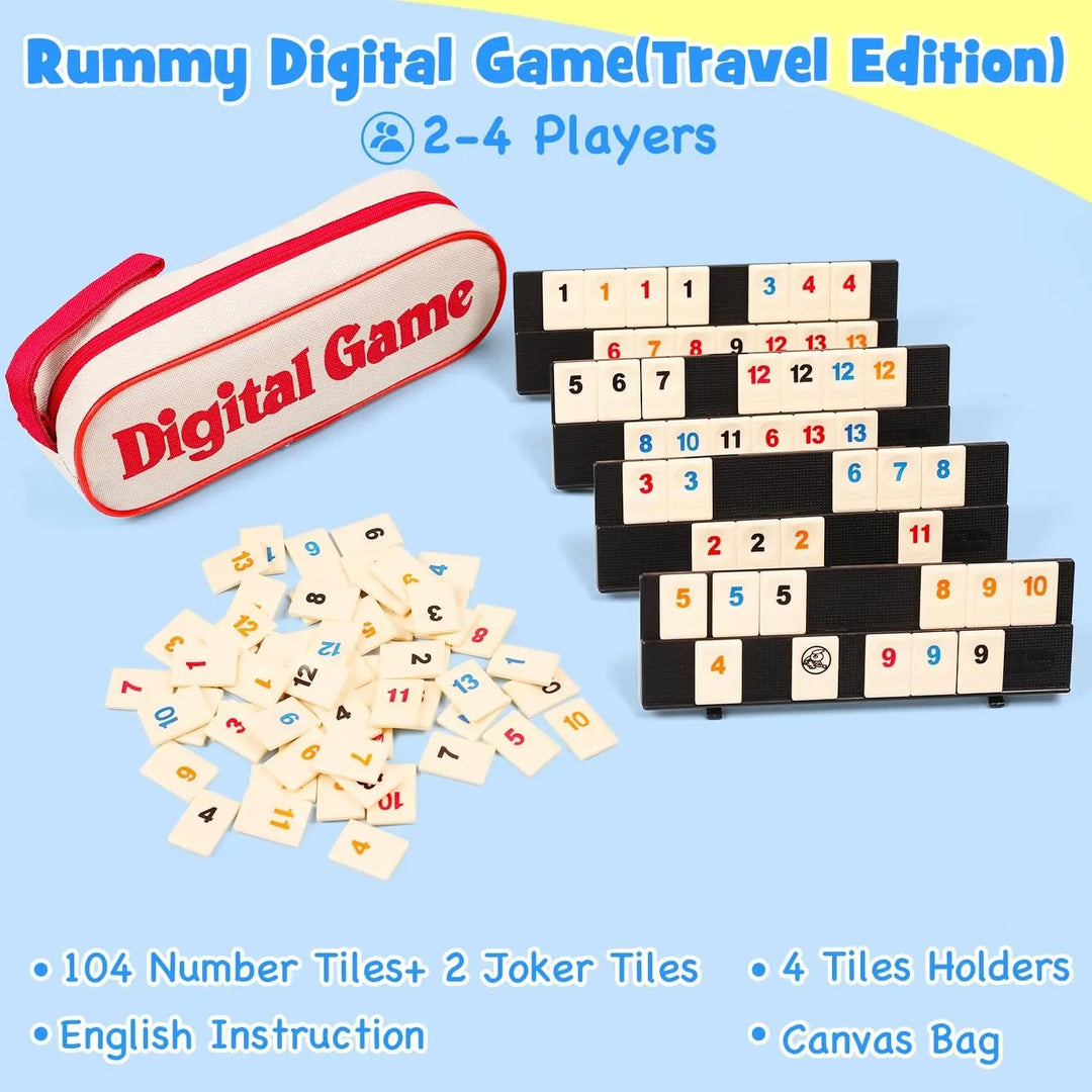 Rummikub Reisversie - Compact en Ideaal