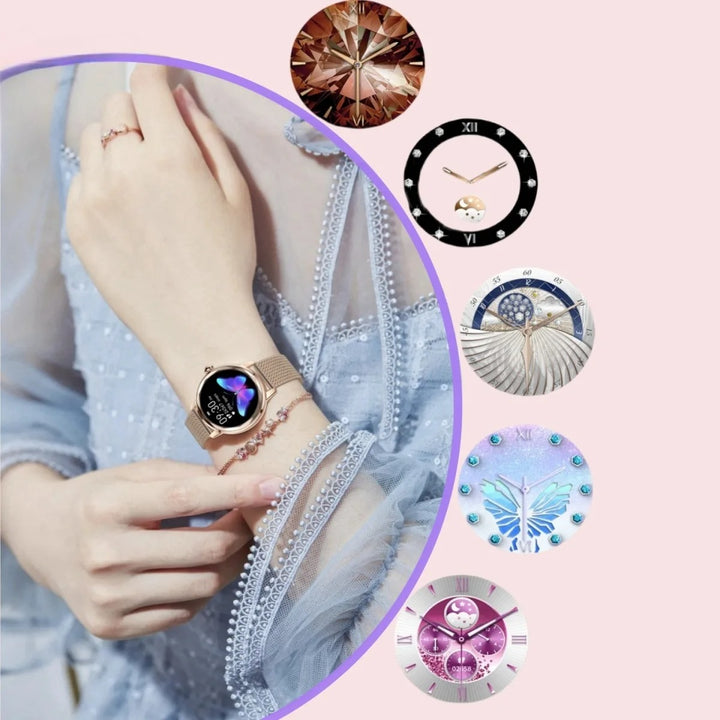 Luxe Galaxy Smartwatch Vrouwen - Stijlvolle Functionaliteit