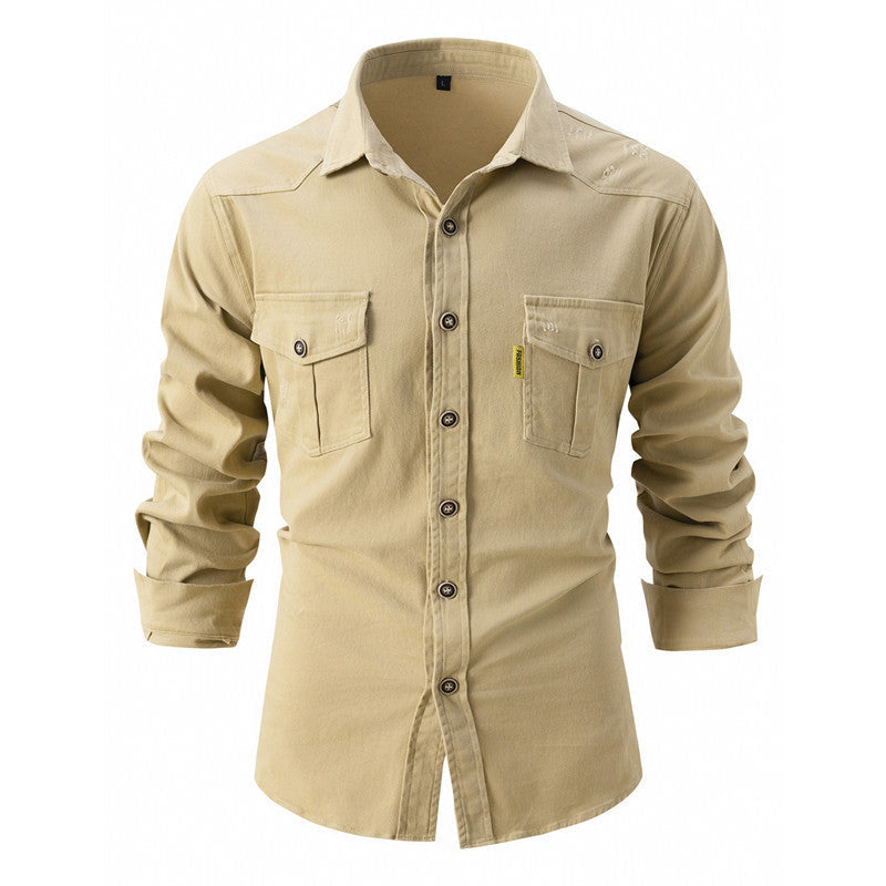 "Mason denim overhemd voor dames, tijdloos design, comfortabele pasvorm, button-down met borstzakken, veelzijdig casual shirt
