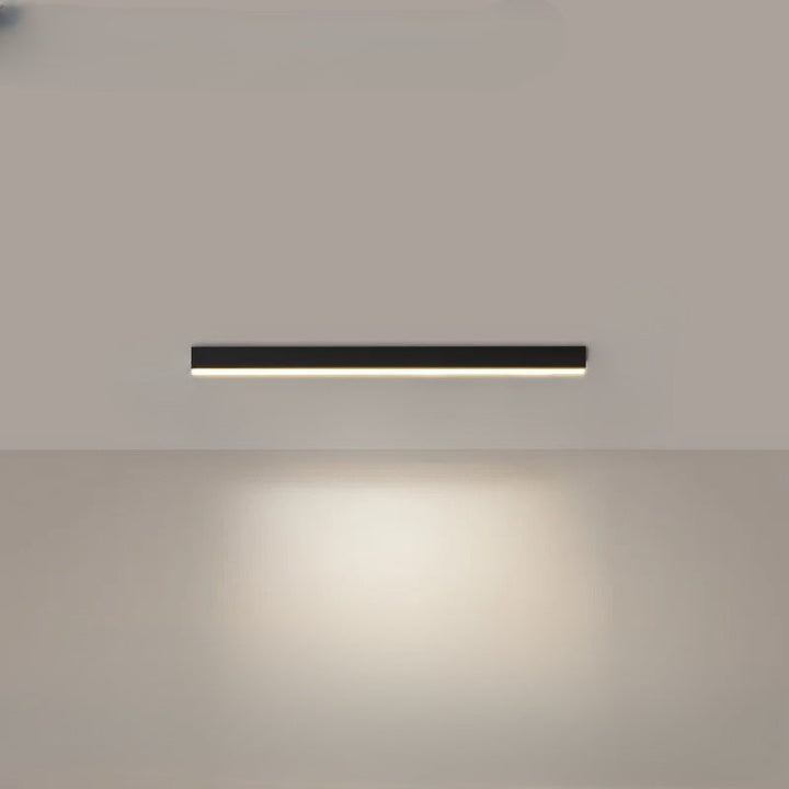 "Minimalistische LED plafondlamp met strak aluminium ontwerp, Scandinavische stijl en energiezuinige verlichting."
