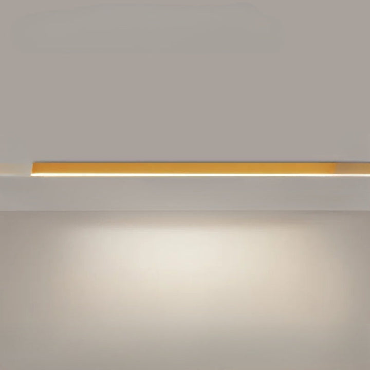 "Minimalistische LED plafondlamp met strak aluminium ontwerp, Scandinavische stijl en energiezuinige verlichting."