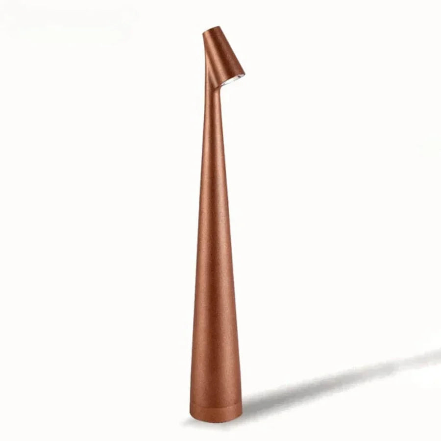 "Nordic minimalistische LED tafellamp, zwart, dimbaar, draadloos, elegant en modern ontwerp voor elke interieurstijl."