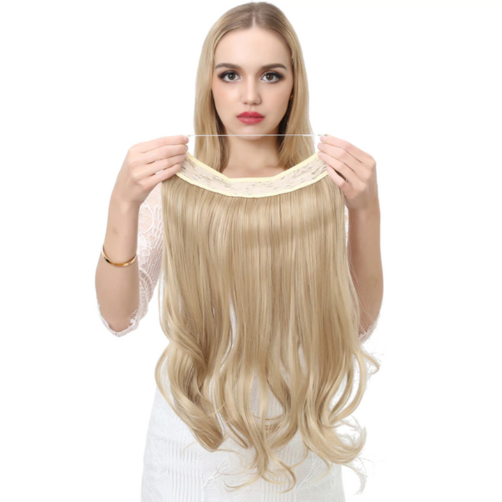 "Onzichtbare haarverlenging, vollere look; natuurlijke uitstraling in diverse kleuren voor vrouwen"