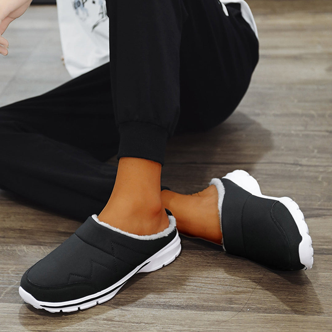 "Orthopedische herenpantoffels met ergonomisch voetbed, zachte voering en antislipzool voor herfst- en wintercomfort."