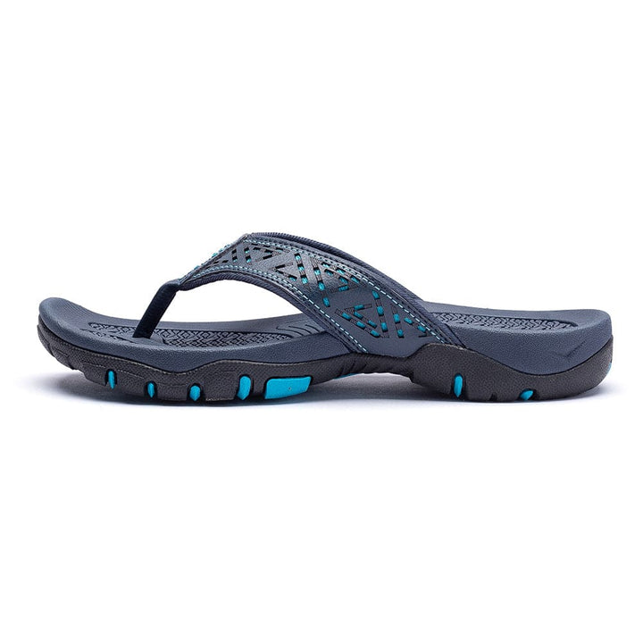 "Orthopedische slippers heren met ademend bovenwerk en comfortabel voetbed, ideaal voor zowel thuis als buiten."
