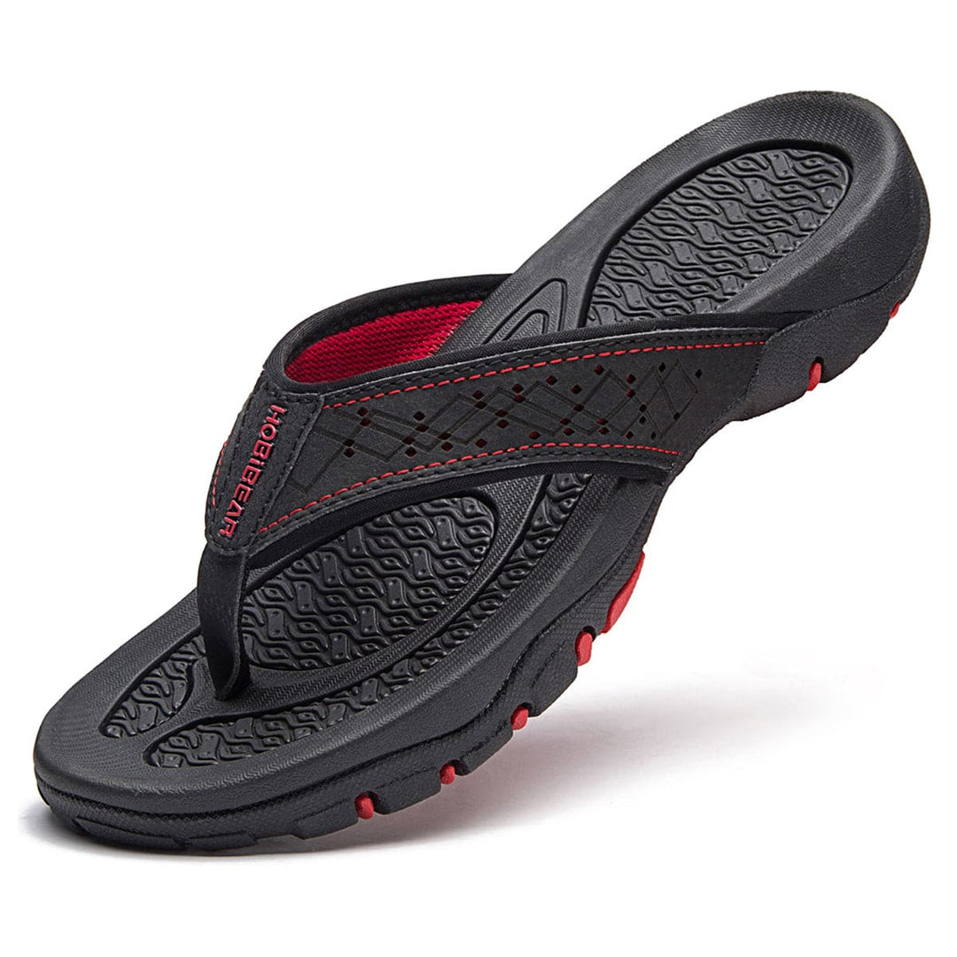 "Orthopedische slippers heren met ademend bovenwerk en comfortabel voetbed, ideaal voor zowel thuis als buiten."