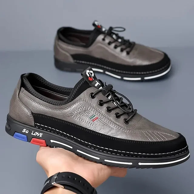 "Orthopedische stijlvolle Oxford schoenen voor heren, hoogwaardig leer, elegant veelzijdig ontwerp, luxe comfort."