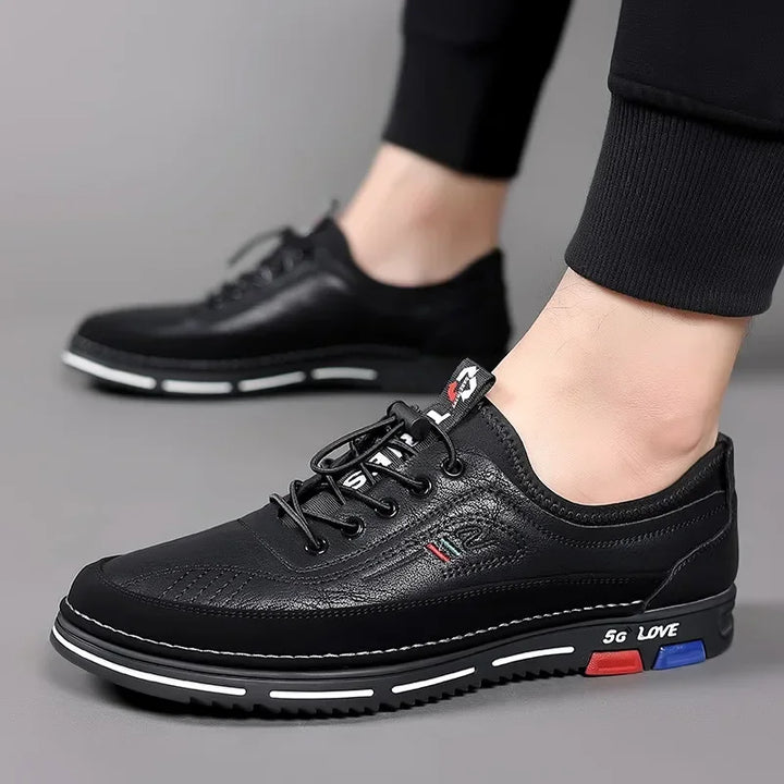 "Orthopedische stijlvolle Oxford schoenen voor heren, hoogwaardig leer, elegant veelzijdig ontwerp, luxe comfort."