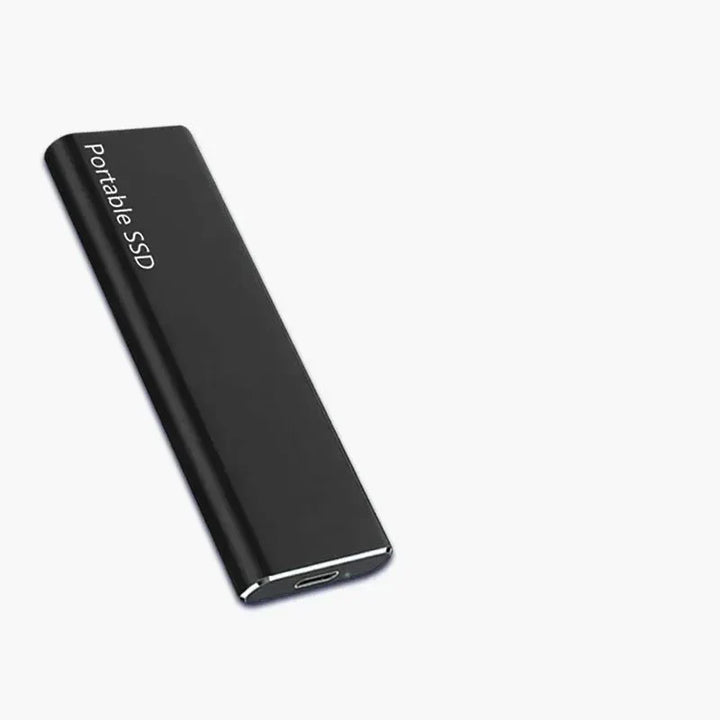 "Slanke 4 TB externe harde schijf met USB-C, zilver, voor snelle opslag. Draagbaar, ideaal voor onderweg of thuis."