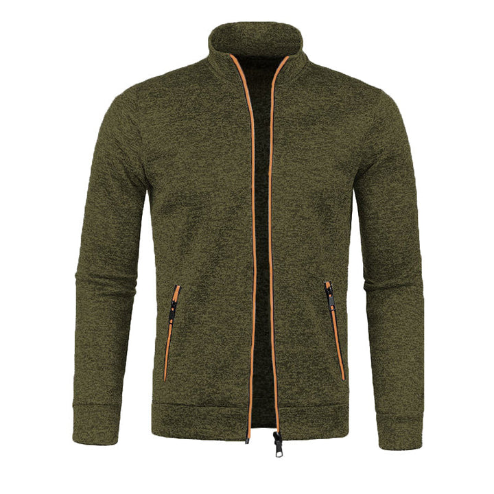"Sportief blauw heren fleece vest, ademend en comfortabel, met moderne pasvorm voor sportieve of casual gelegenheden."