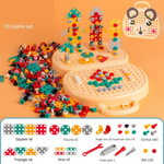 203-delige set (beige)