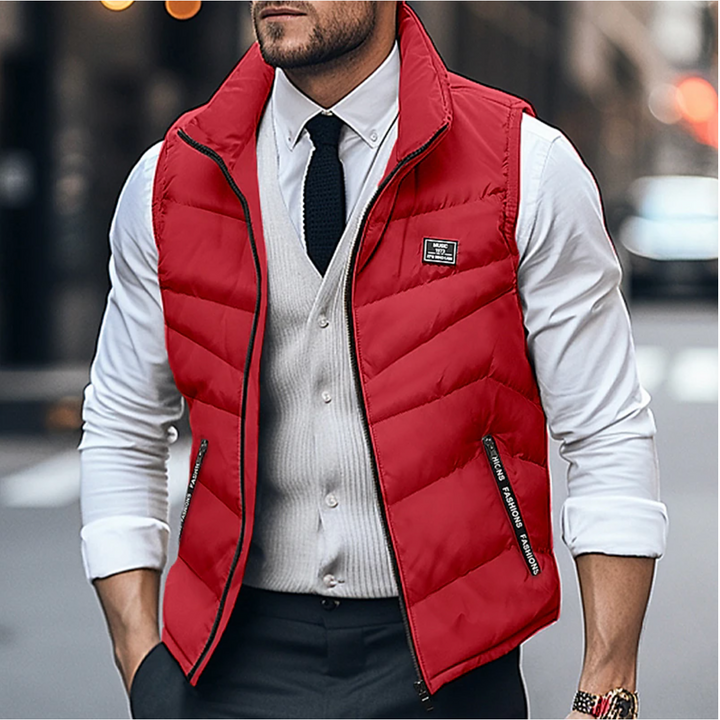 Stijlvol ademend herenvest, veelzijdig met rits, in zwart, blauw of grijs. Perfect voor alle seizoenen en outdooractiviteiten