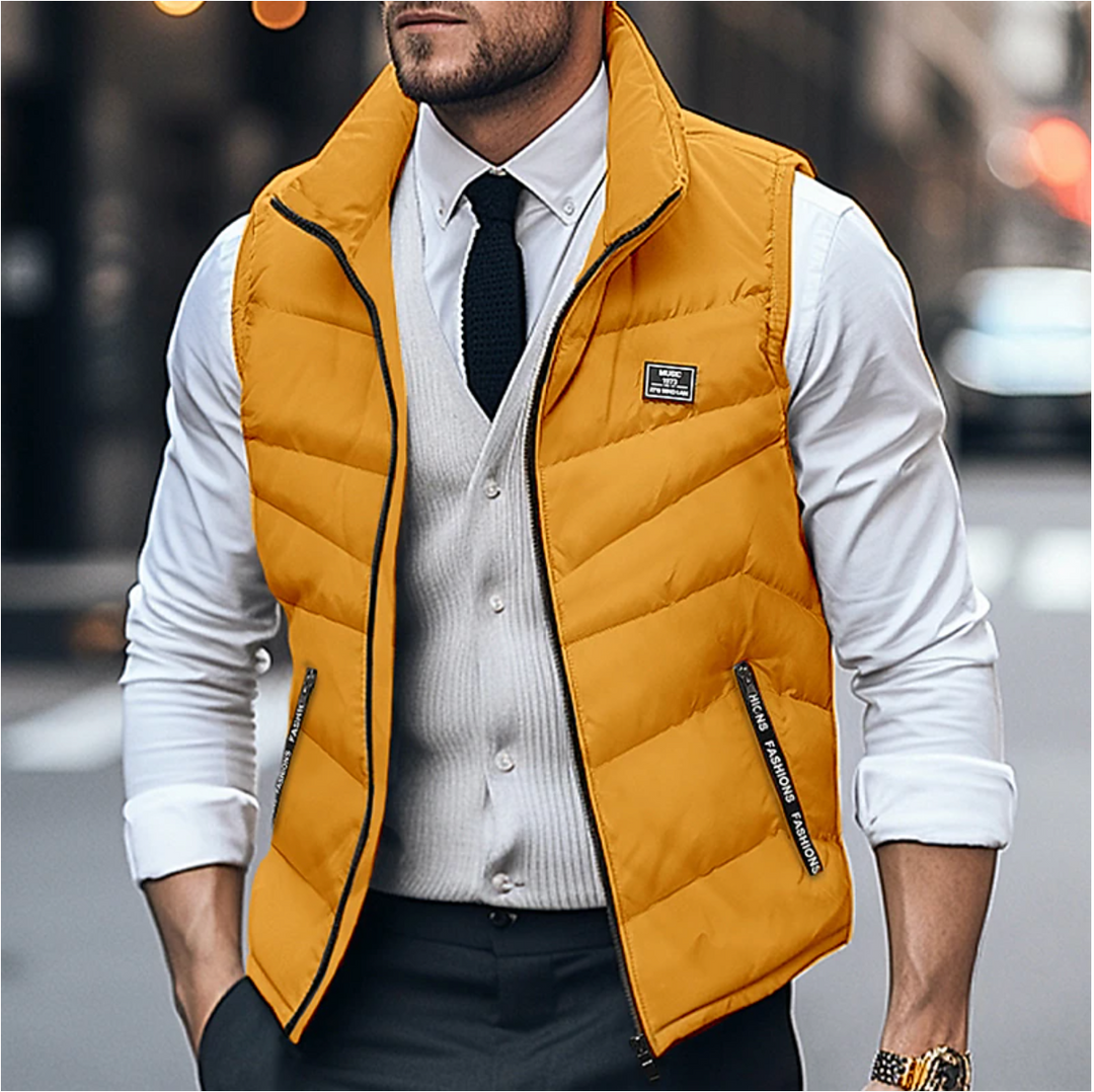 Stijlvol ademend herenvest, veelzijdig met rits, in zwart, blauw of grijs. Perfect voor alle seizoenen en outdooractiviteiten