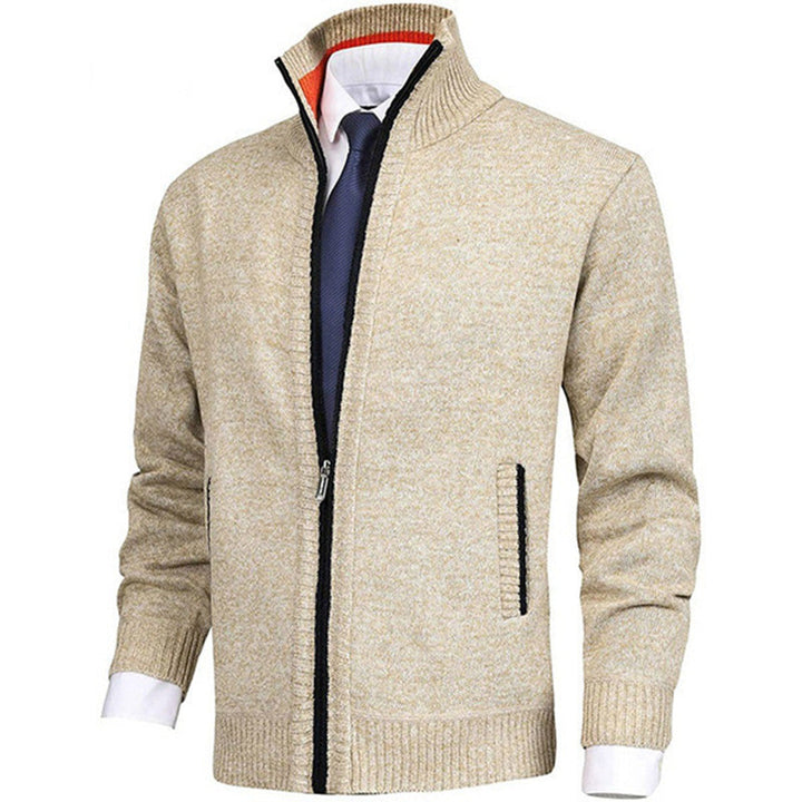 "Stijlvol donkergrijs WAYLON zomer vest met rits voor heren in hoogwaardige fleece, trendy en comfortabel voor elke dag."