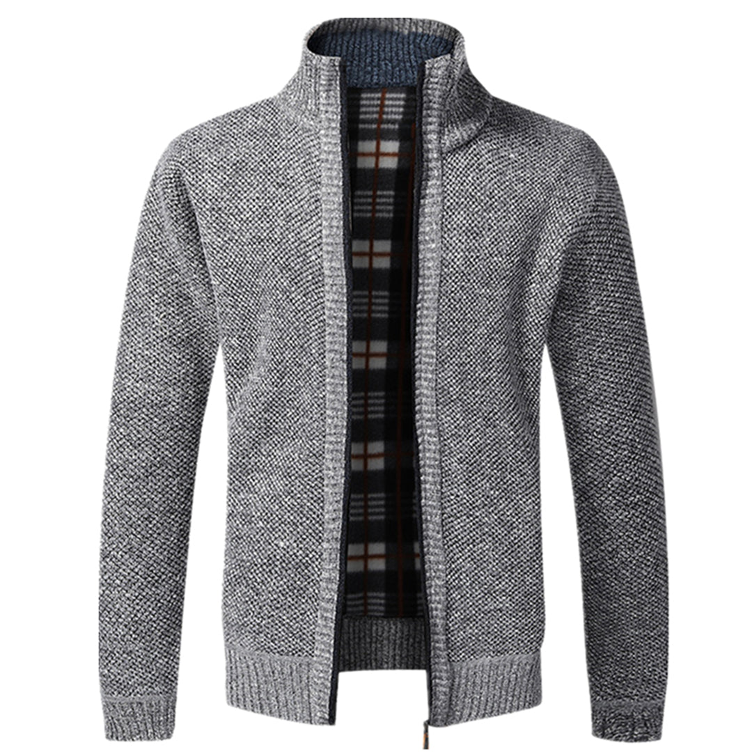 "Stijlvol heren vest met ritssluiting, blauw, slim-fit, ademend materiaal, ideaal voor casual en formele herfstoutfits."