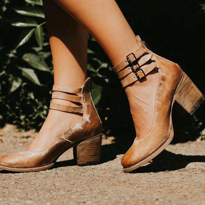 Stijlvolle bruine comfortschoenen voor dames met zachte zool, ideaal voor dagelijks gebruik en passen bij elke outfit.