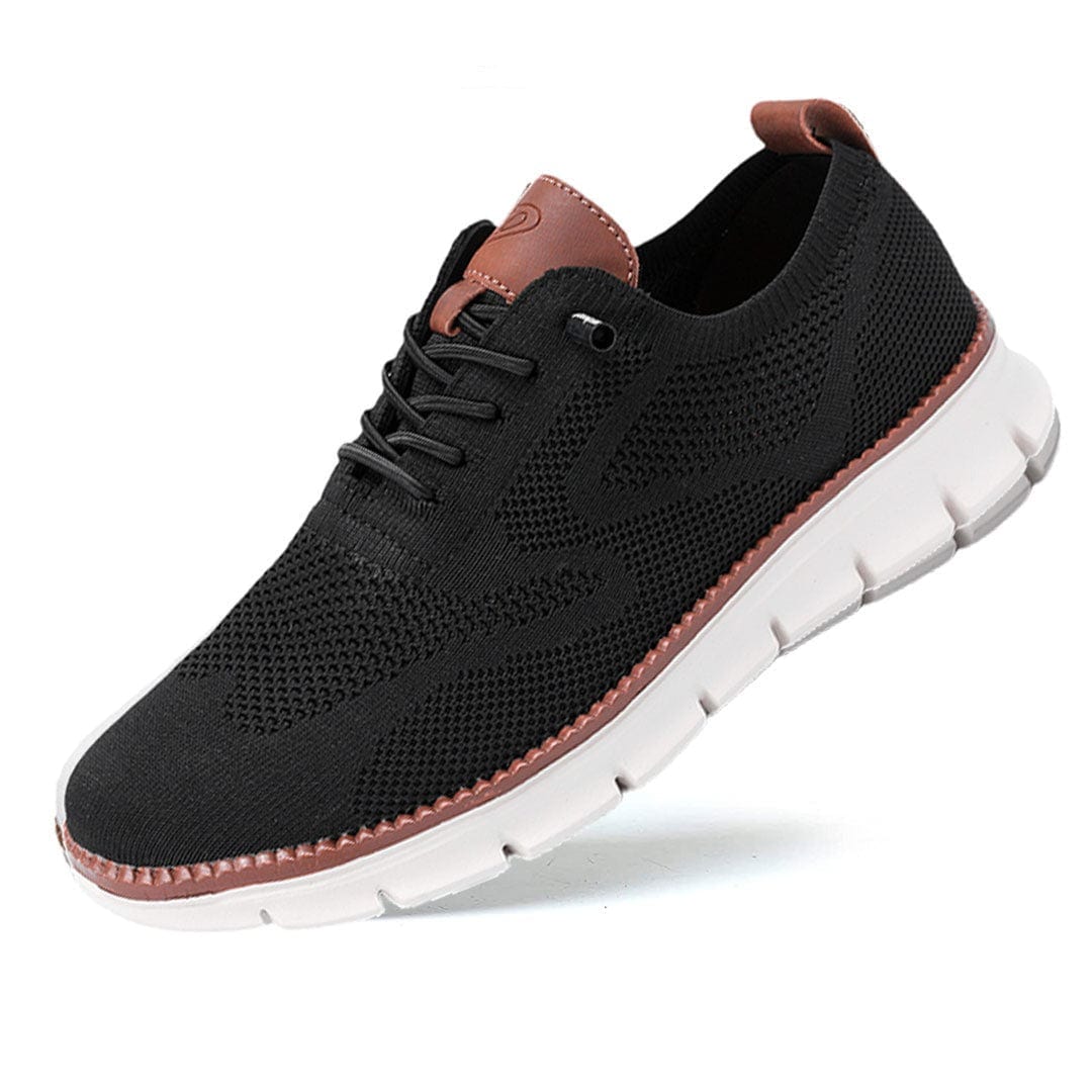 "Stijlvolle en comfortabele herenschoenen in karamel, perfect voor alle seizoenen en gelegenheden."
