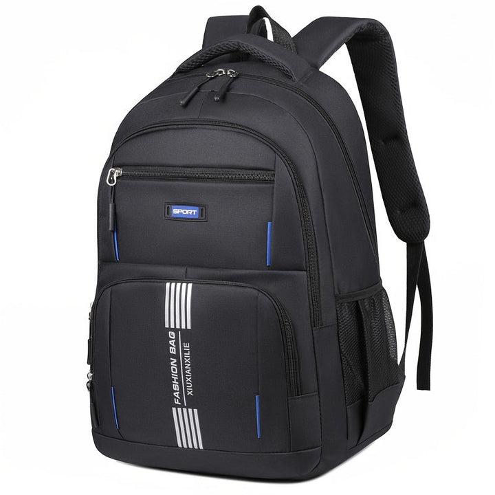 Stijlvolle en duurzame herenrugzak in meerdere kleuren, met ergonomische schouderriemen en veel vakken voor een strakke look.