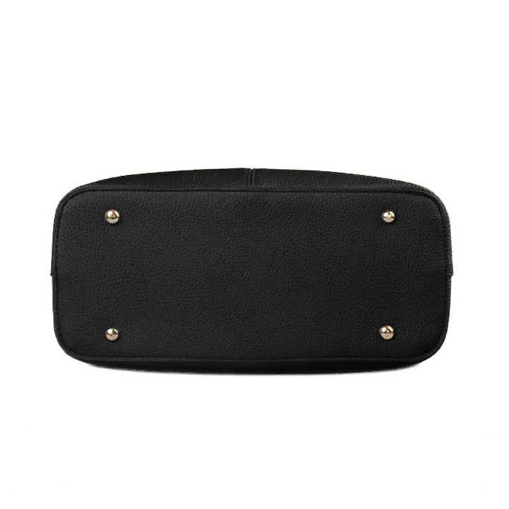 "Stijlvolle Romina Crossbody Draagtas in paars met strak, vierkant ontwerp en comfortabele band voor een elegante look."