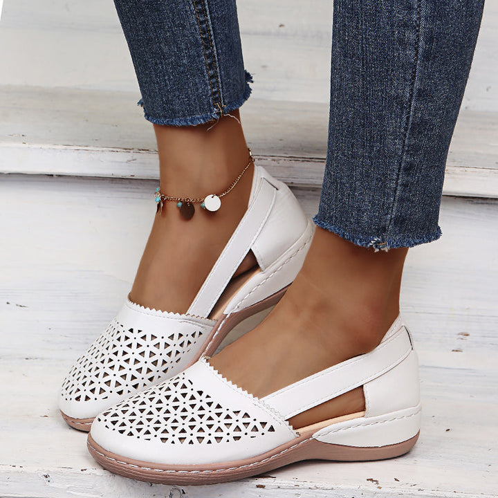 "Stijlvolle waterdichte espadrilles voor dames, zomerse schoen met comfortabel ontwerp in diverse kleuren."