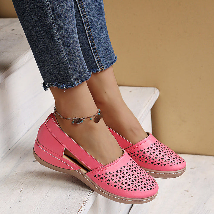 "Stijlvolle waterdichte espadrilles voor dames, zomerse schoen met comfortabel ontwerp in diverse kleuren."