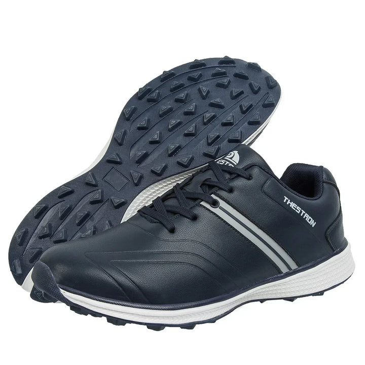 "Stijlvolle waterdichte heren golfschoenen met grip en comfort, modern ontwerp, ideaal voor elke golfbaan"
