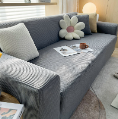 "StretchGuard rekbare bankhoes, elastisch, stijlvolle bescherming, antislip, perfecte pasvorm, modern interieurdesign"