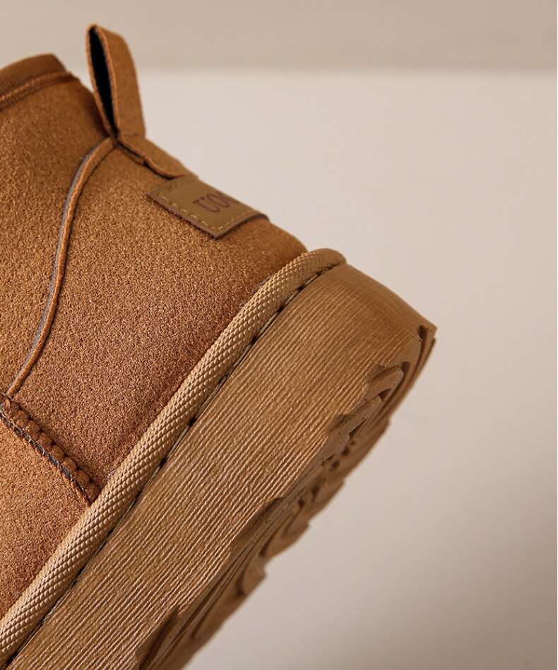 Stylische winter enkellaarzen voor dames met warme bontvoering, stevige zool, en elegant uiterlijk, ideaal voor koude dagen.